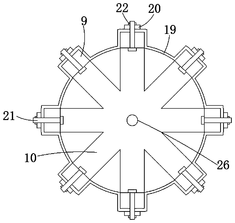 Using method of yam bulbil roller type classifying screen