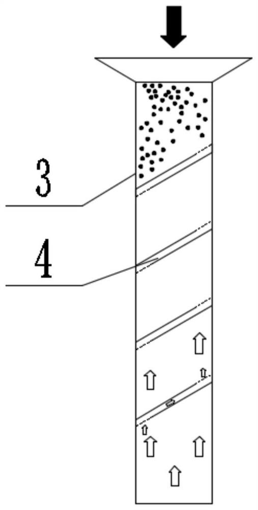 Particle heat absorber and solar power generation system