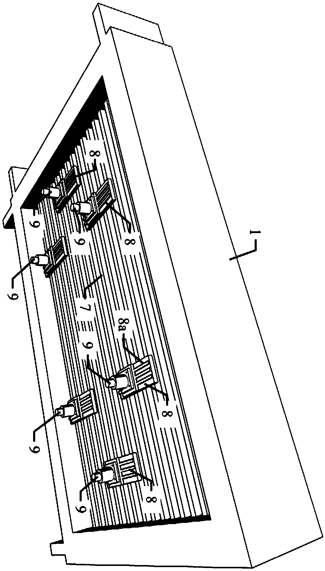Multifunctional structure test loading system incorporating loading tonnage and loading accuracy