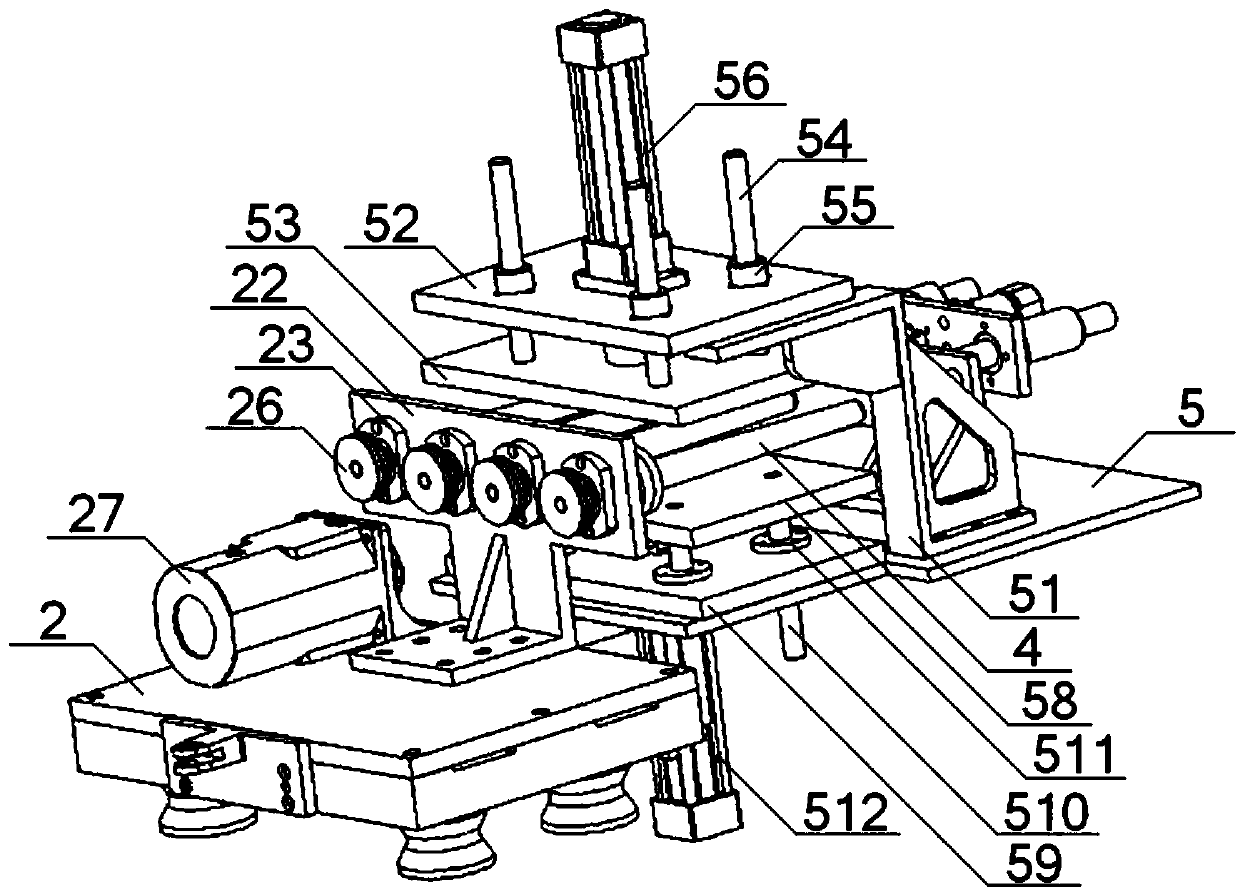 Unwinding device for residual yarn on surfaces of ring bobbins and control method thereof