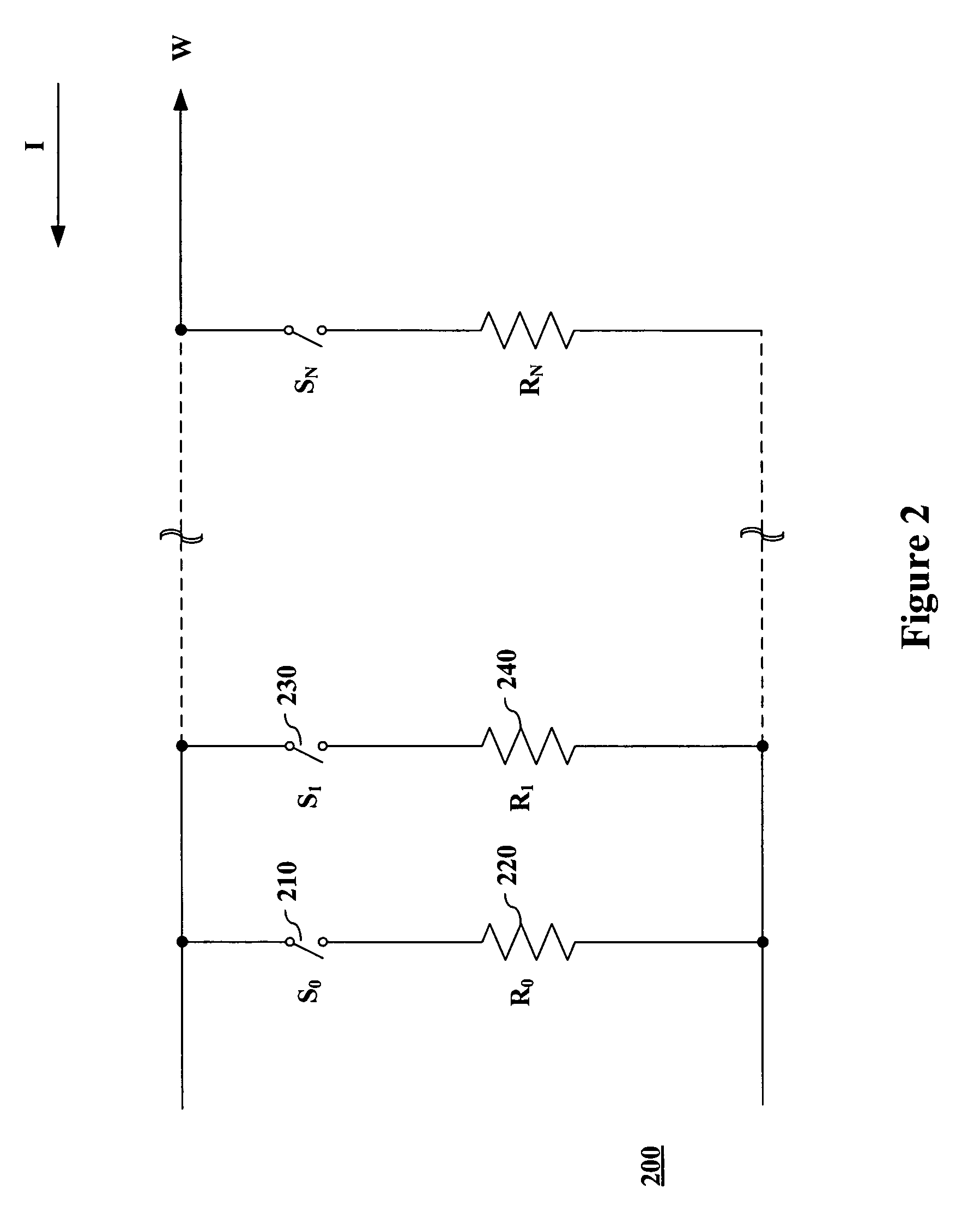 Area-efficient, digital variable resistor with high resolution