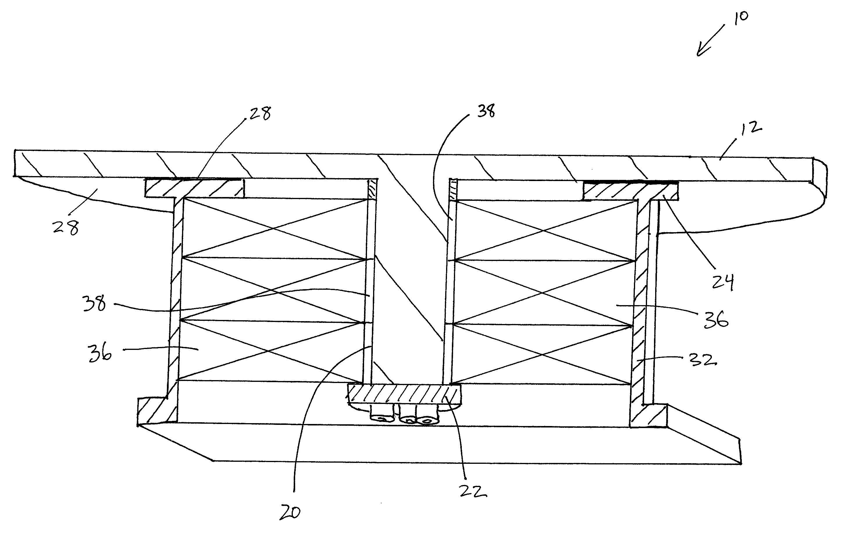 Sliding seismic isolator