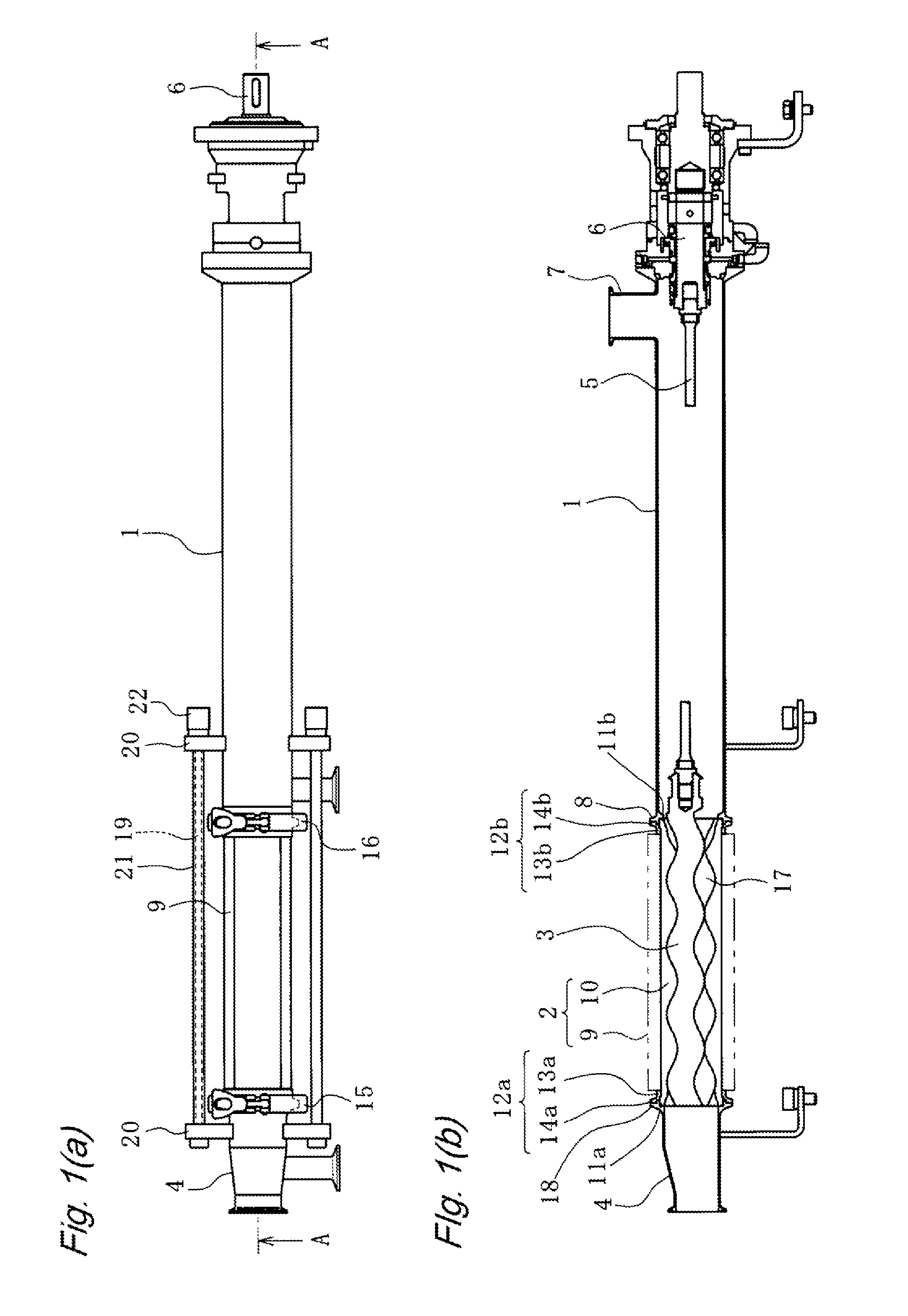 Uniaxial eccentric screw pump