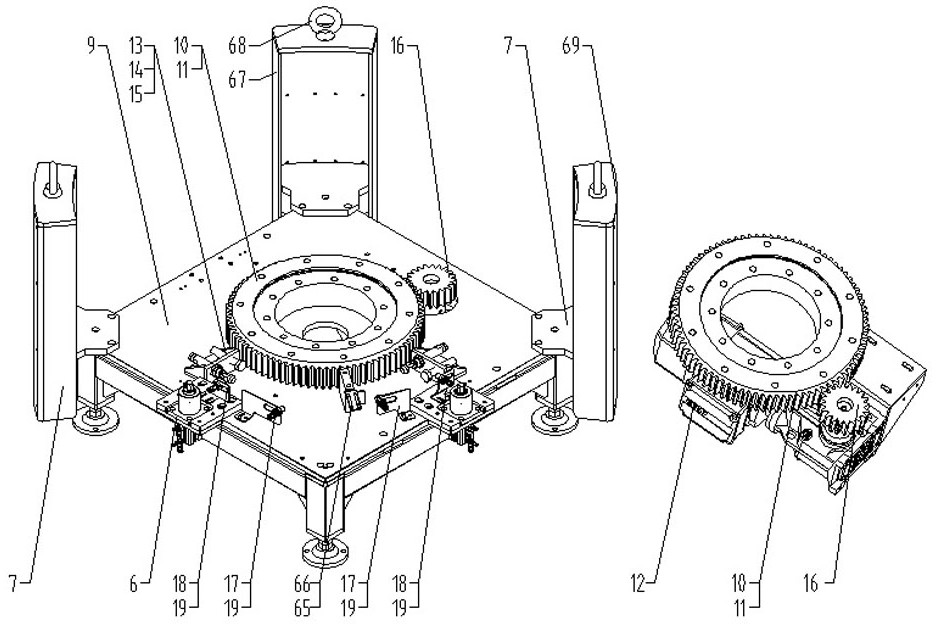 Multi-angle positioning rotary table