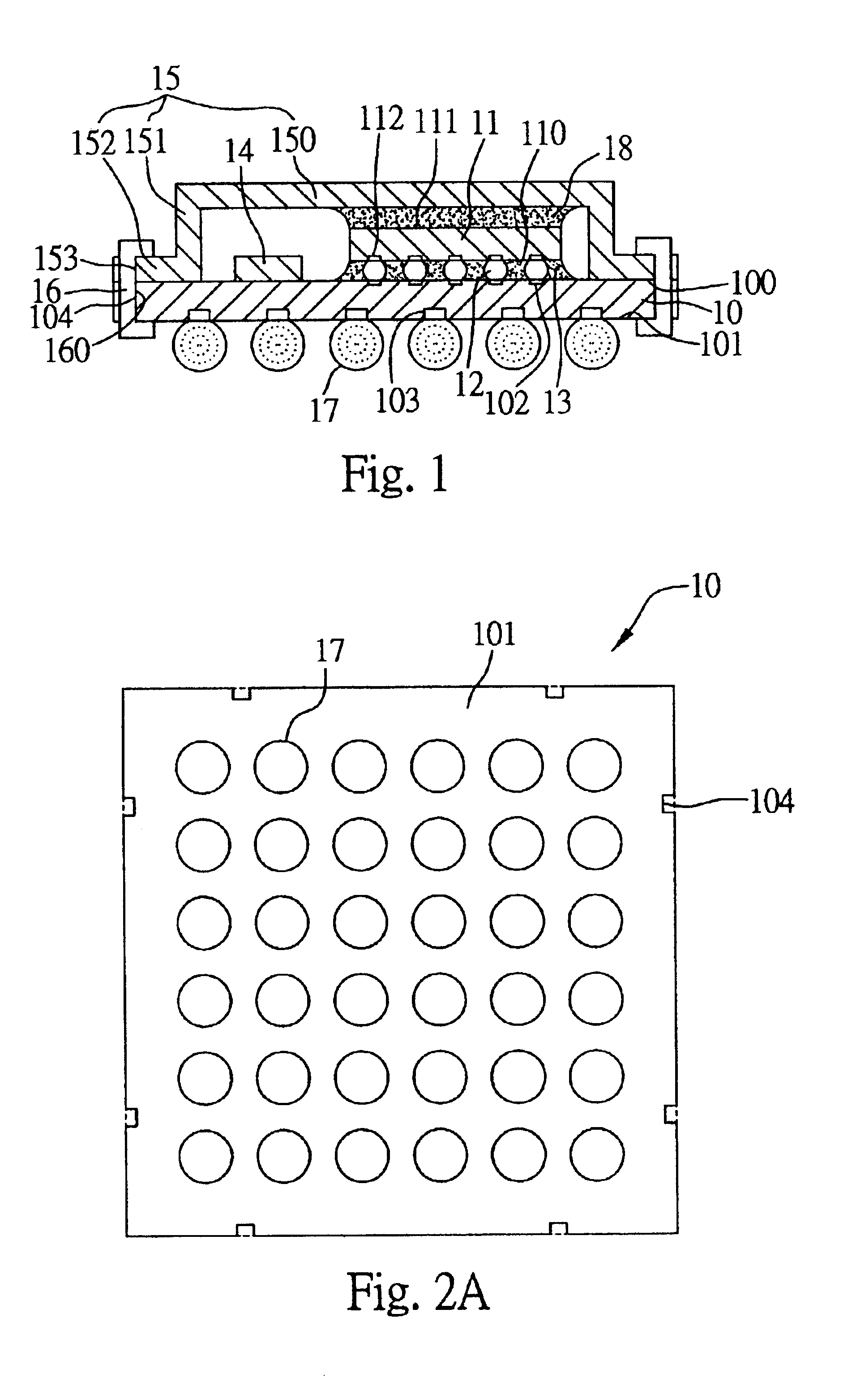 Semiconductor package with heat sink attached to substrate