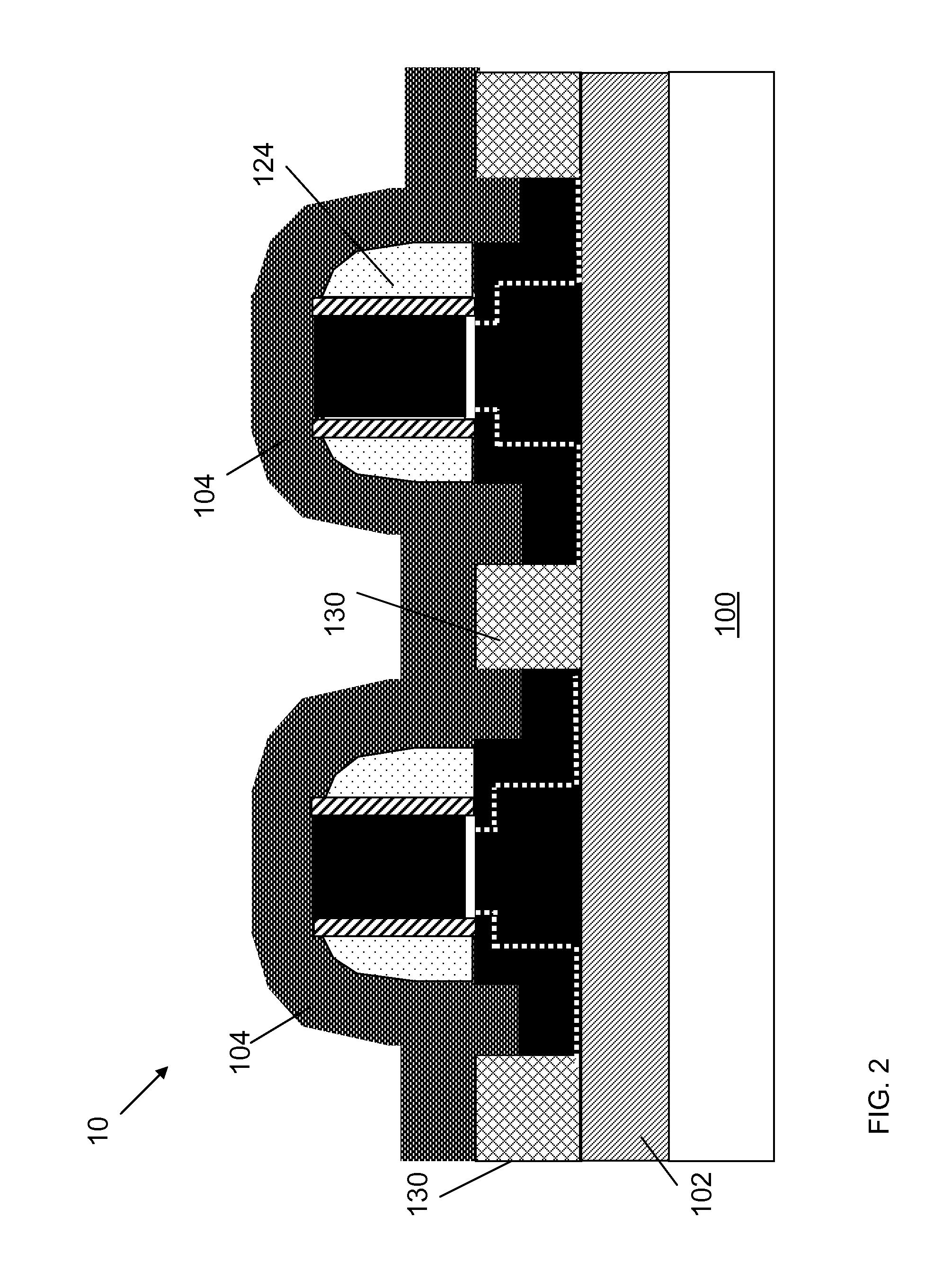 Inducing stress in CMOS device