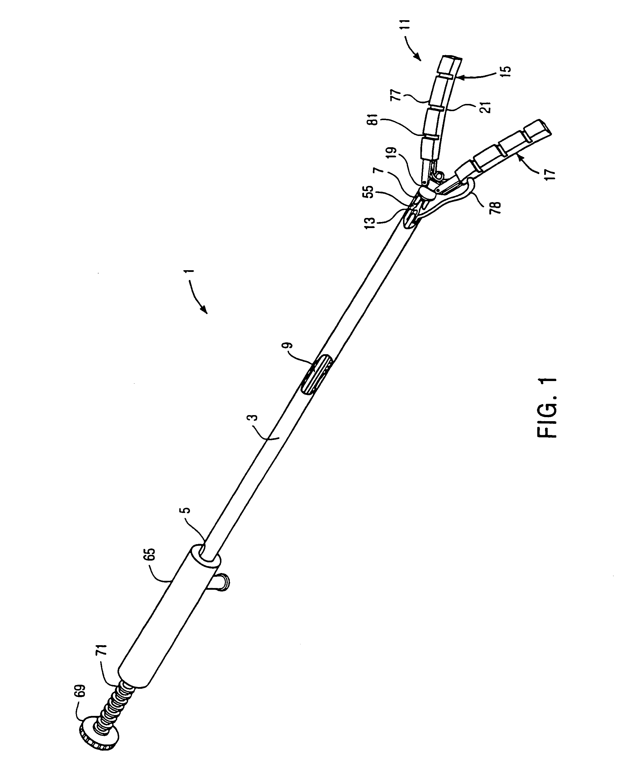 Device and method for isolating a surgical site