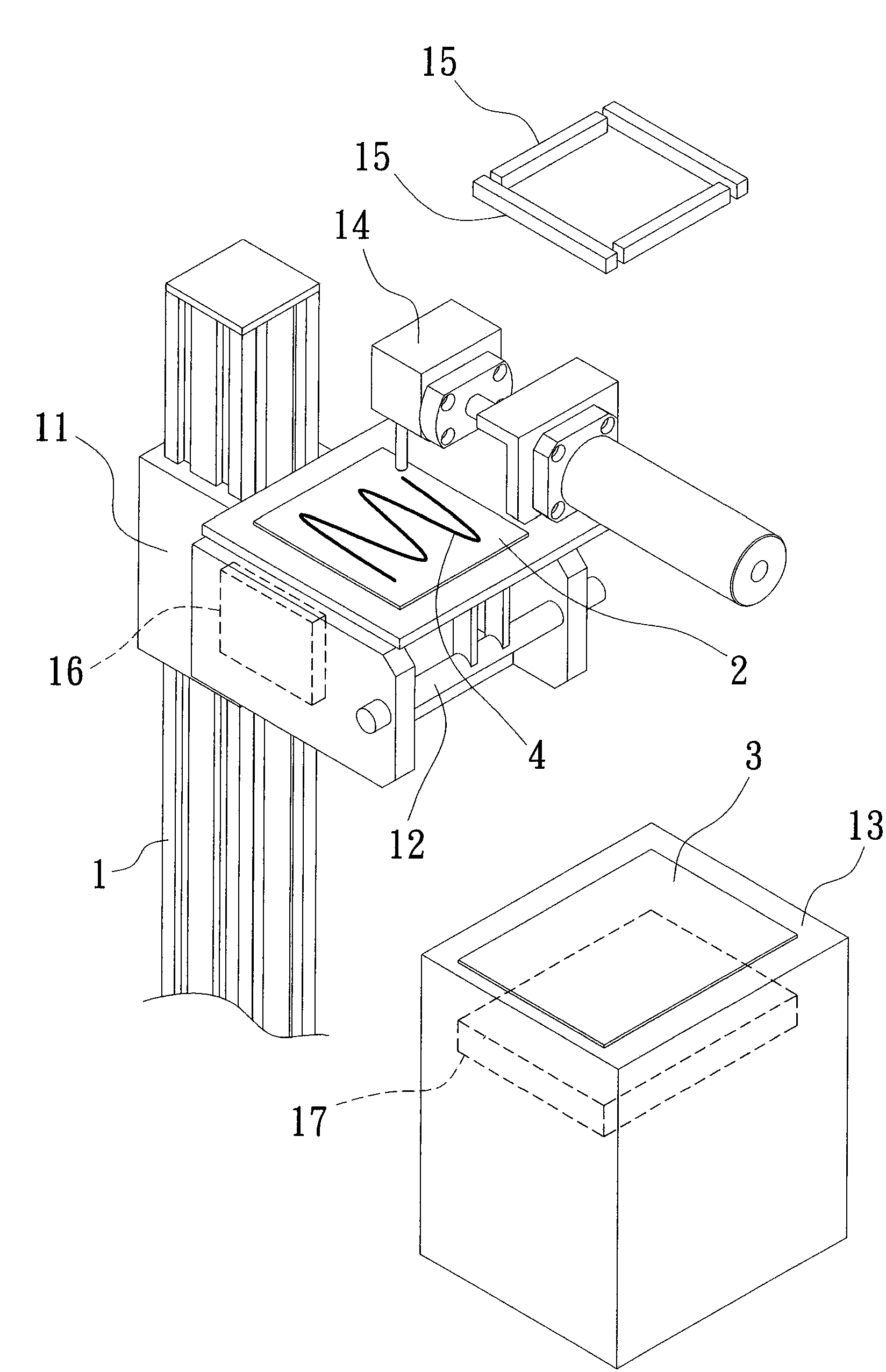 Method and device for fitting touch control display panel