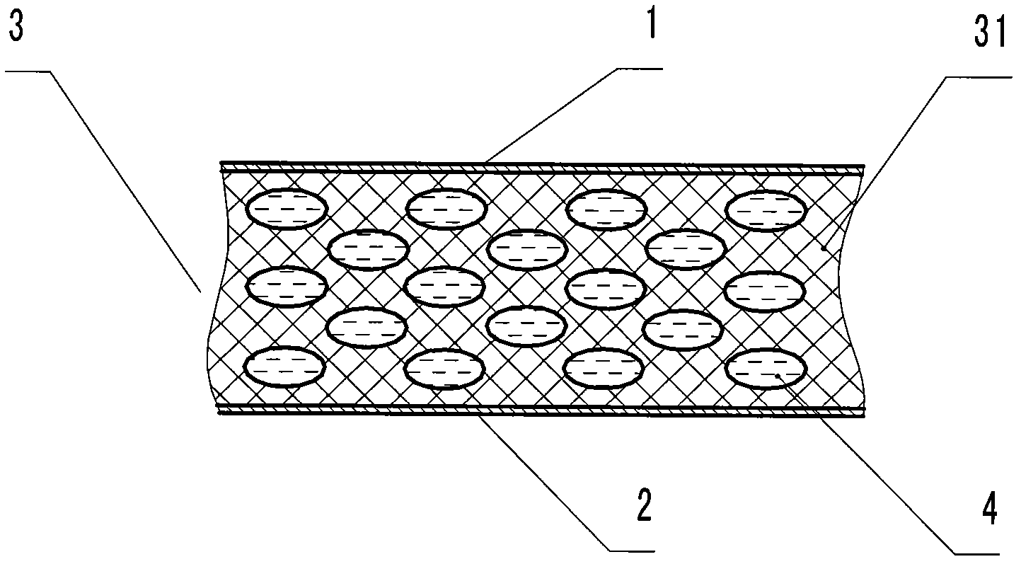 Plastic liquid crystal film and making method thereof