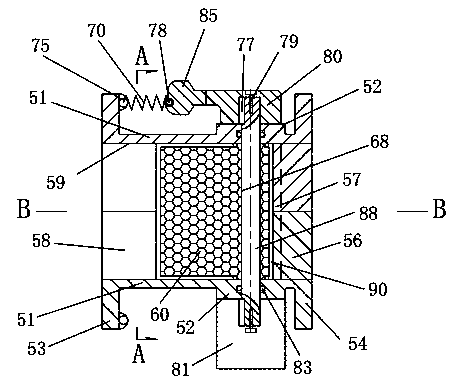 Assembling method of one-way flow channel switching valve