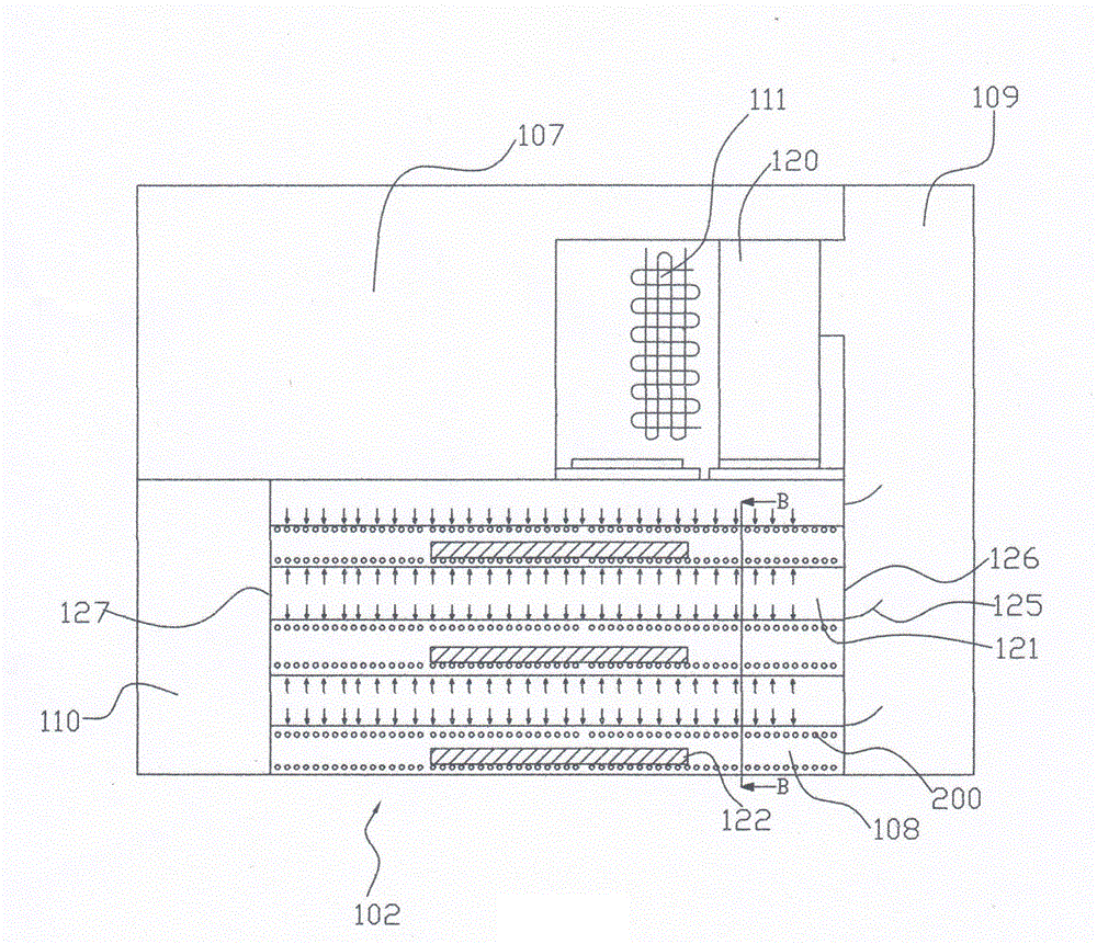 Automatic processing production line having function of automatically fixing drying object
