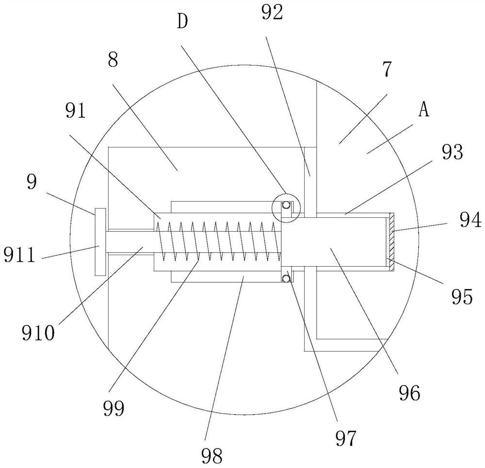 Brake protection device of wind driven generator