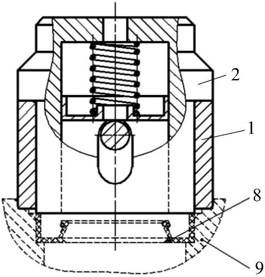 Oil-seal press-mounting clamp and using method thereof