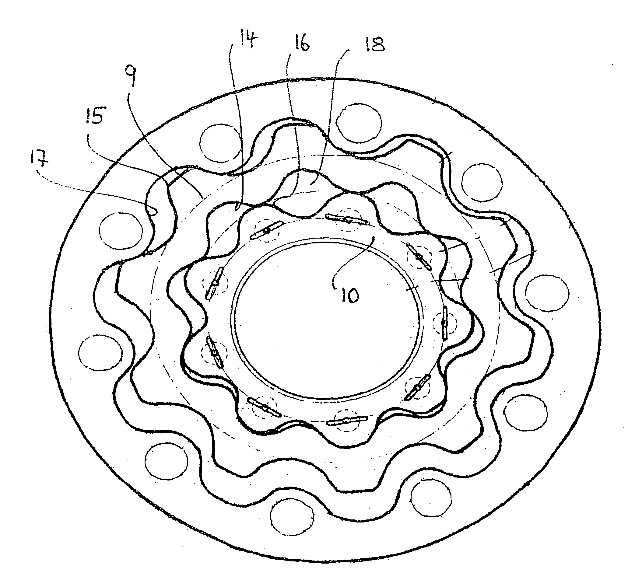 Hydraulic rotary motor