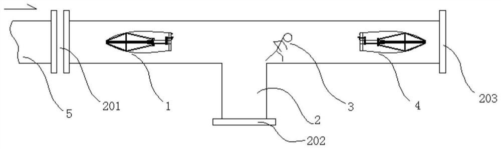Air bag type pipeline isolator