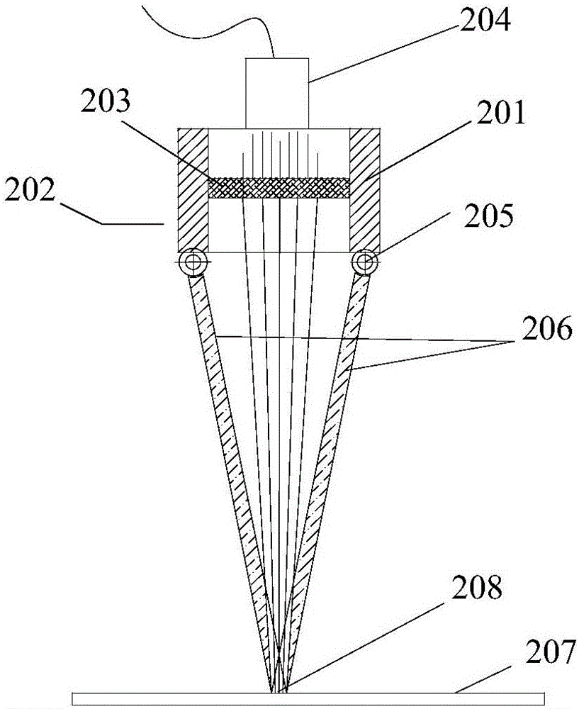 Focal position determining apparatus, method and device for laser processing