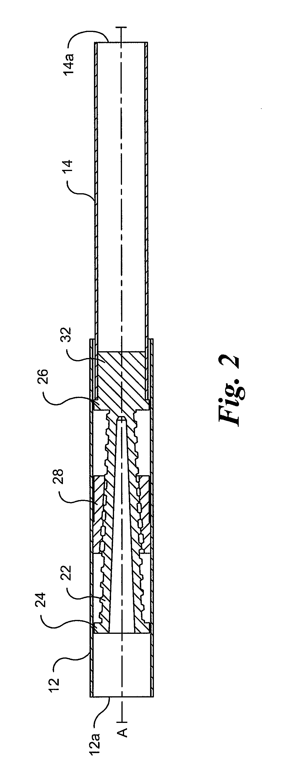 Molded tension rod mechanism with single lock nut