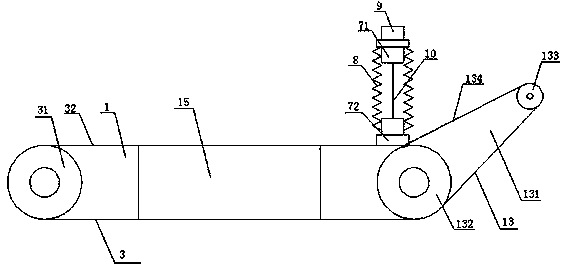 A tunnel poisonous gas detection device for mine engineering