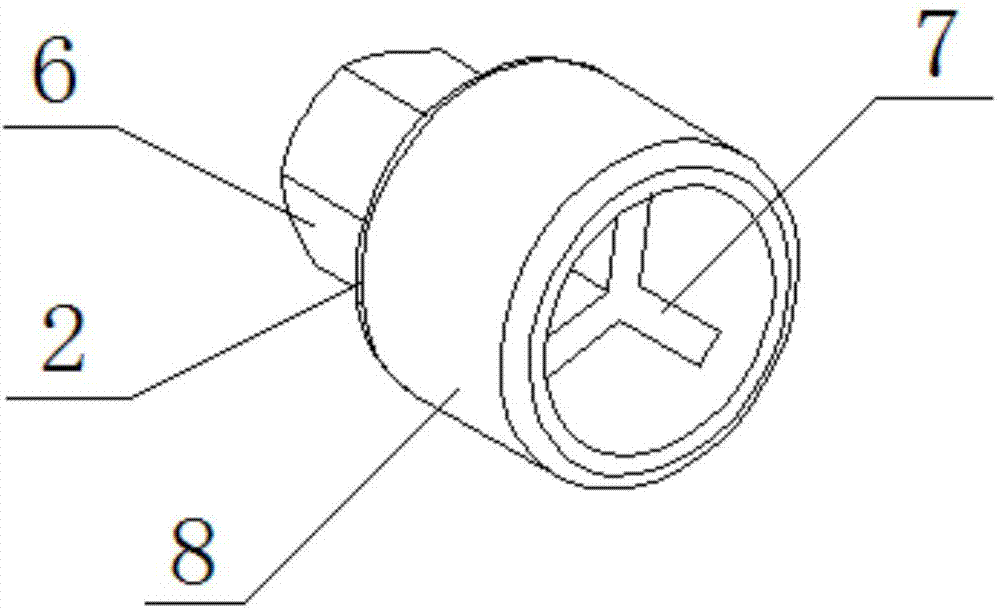 Antitheft device for automobile tire and installing and disassembling method thereof