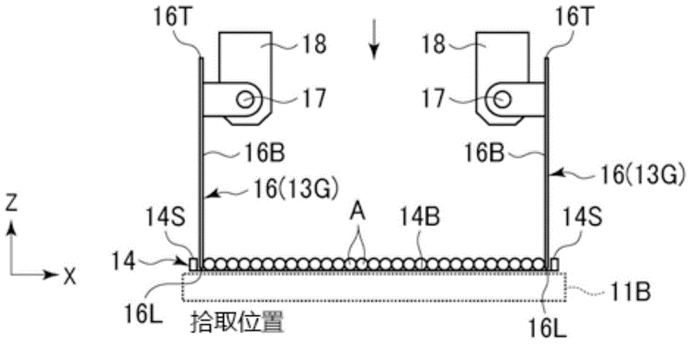 Article transfer device