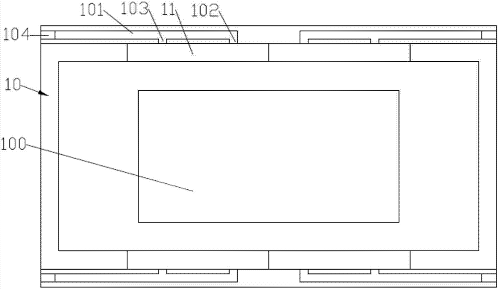 Self-sealing door device of model line end milling shield