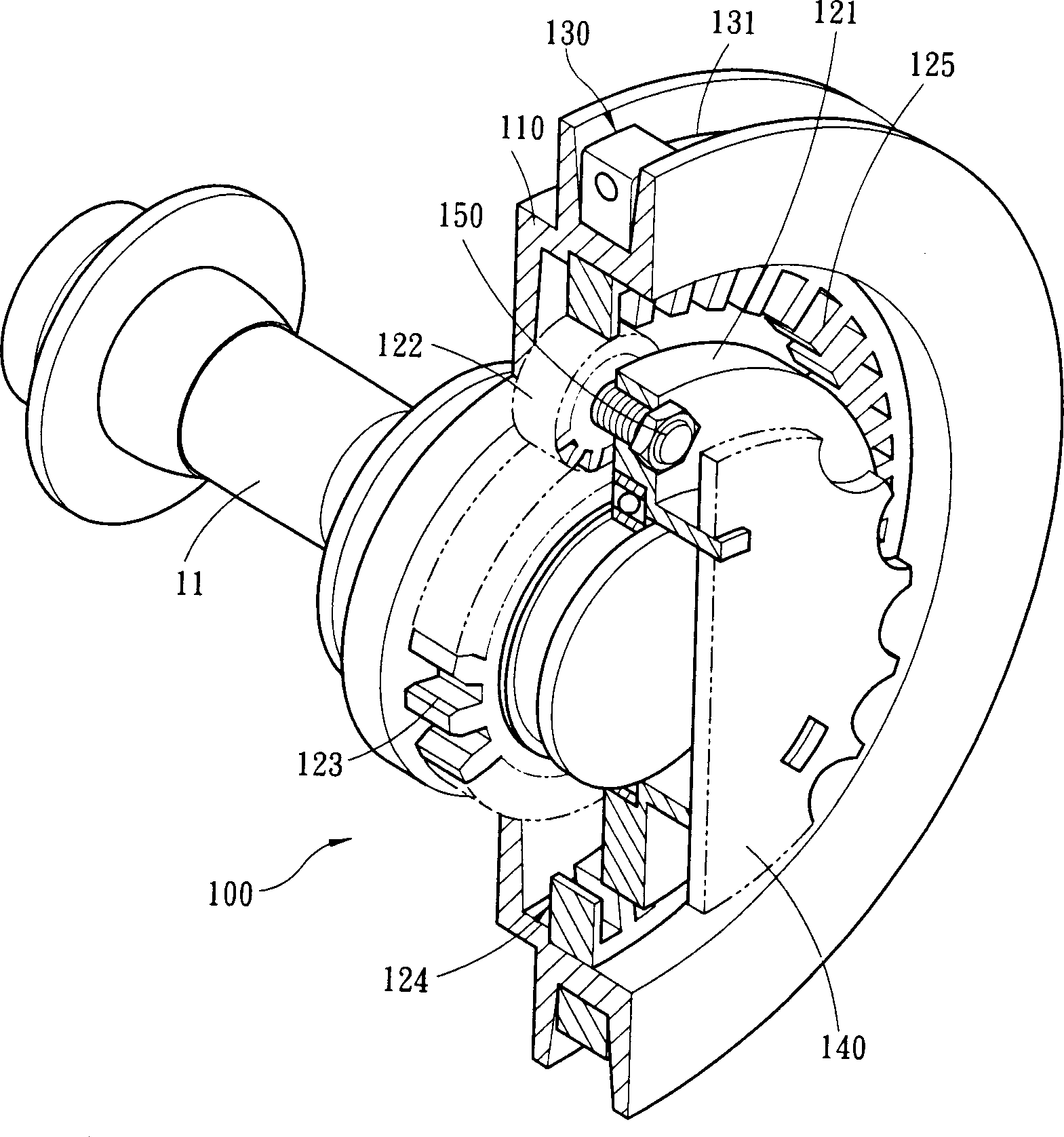 Automatic stepless transmission for bicycle