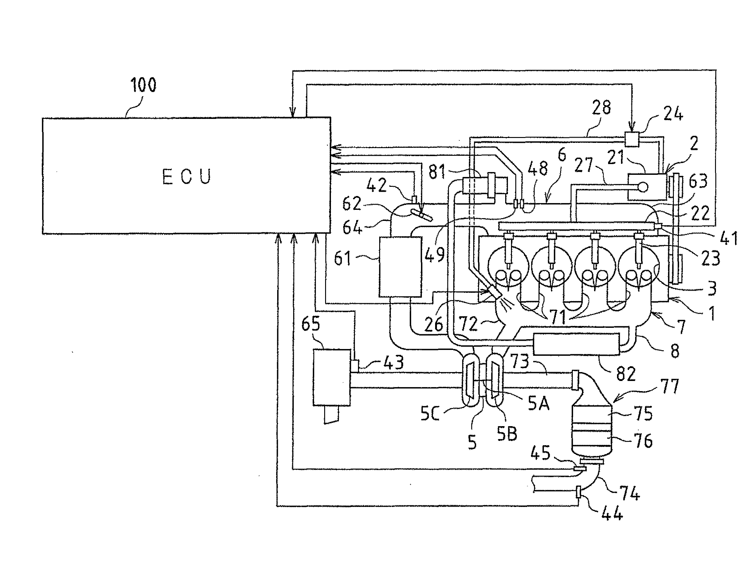 Fuel injection control apparatus of internal combustion engine
