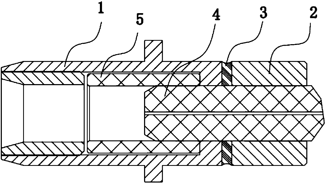 A fiber optic adapter structure