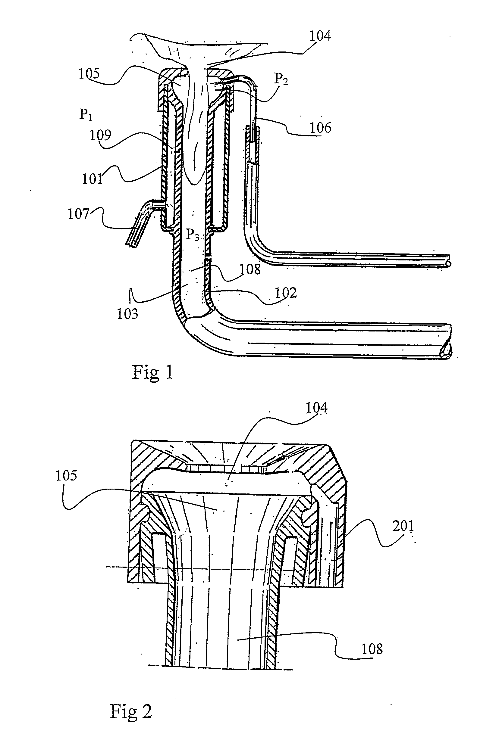 Controlled collar vacuum