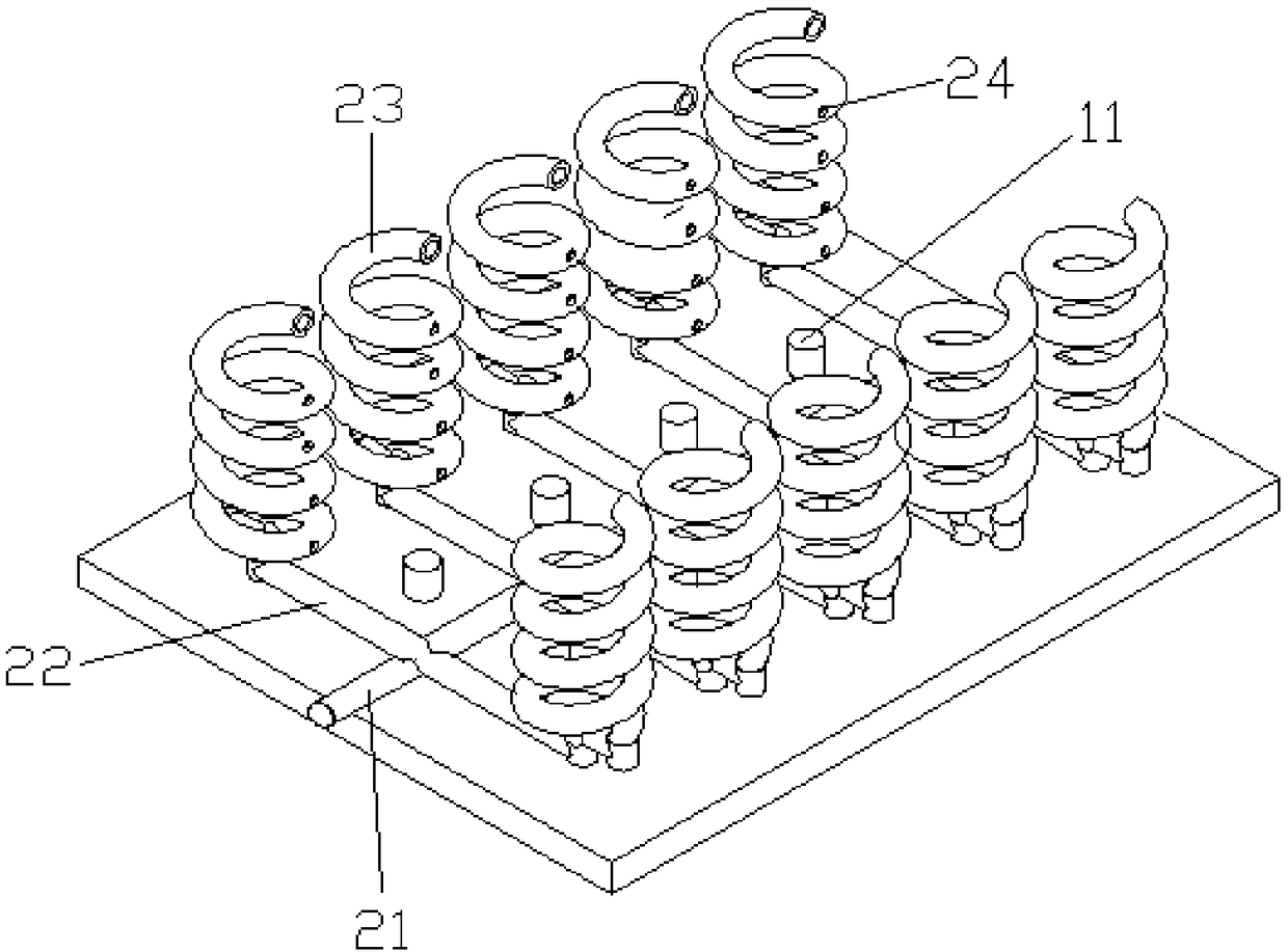 Testing equipment for performance of composite material board