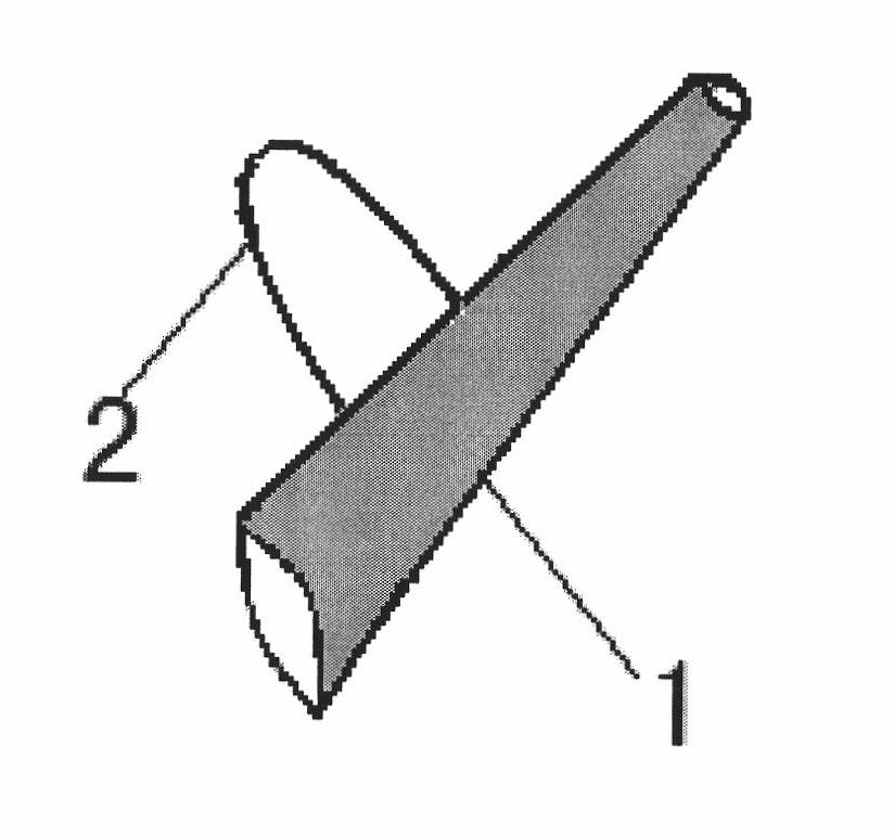 Method and device for demonstrating incomplete combustion experiment