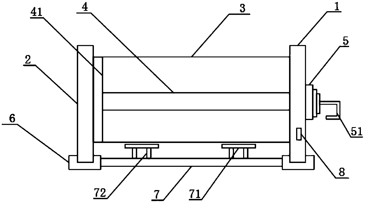 Cable reel for fully mechanized mining face