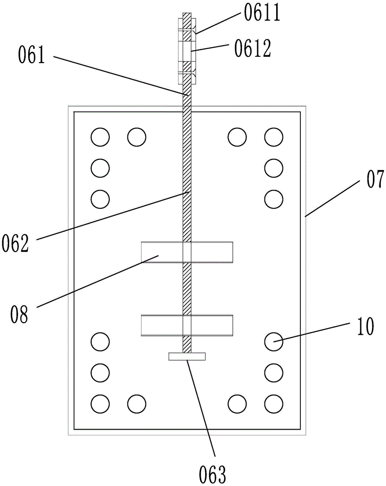 A concrete tie rod arch bridge suspender lower anchor end connection structure and its construction method