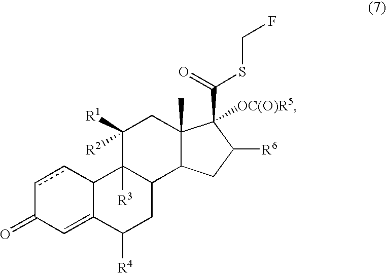 Method for the preparation of fluticasone and related 17beta-carbothioic esters using a novel carbothioic acid synthesis and novel purification methods