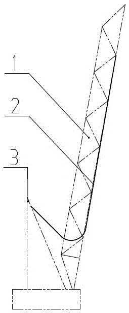 Mounting steel wire rope of mobile type movable arm tower crane