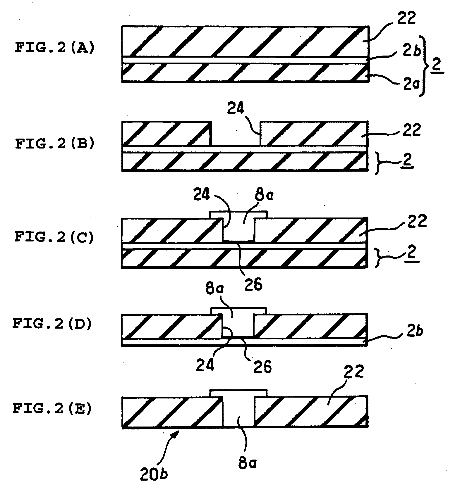 Interlayer member used for producing multilayer wiring board and method of producing the same