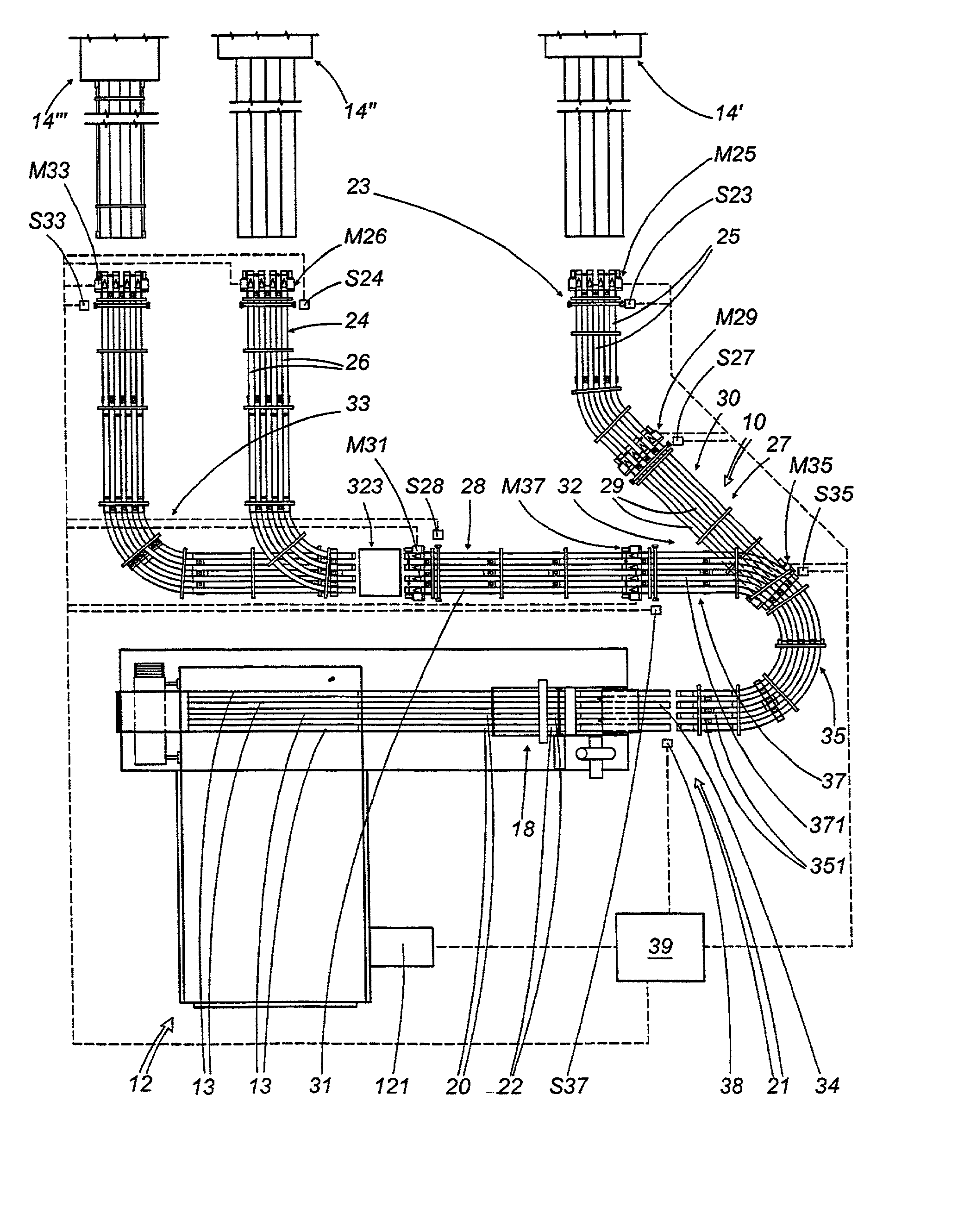 Apparatus and method for conveying items