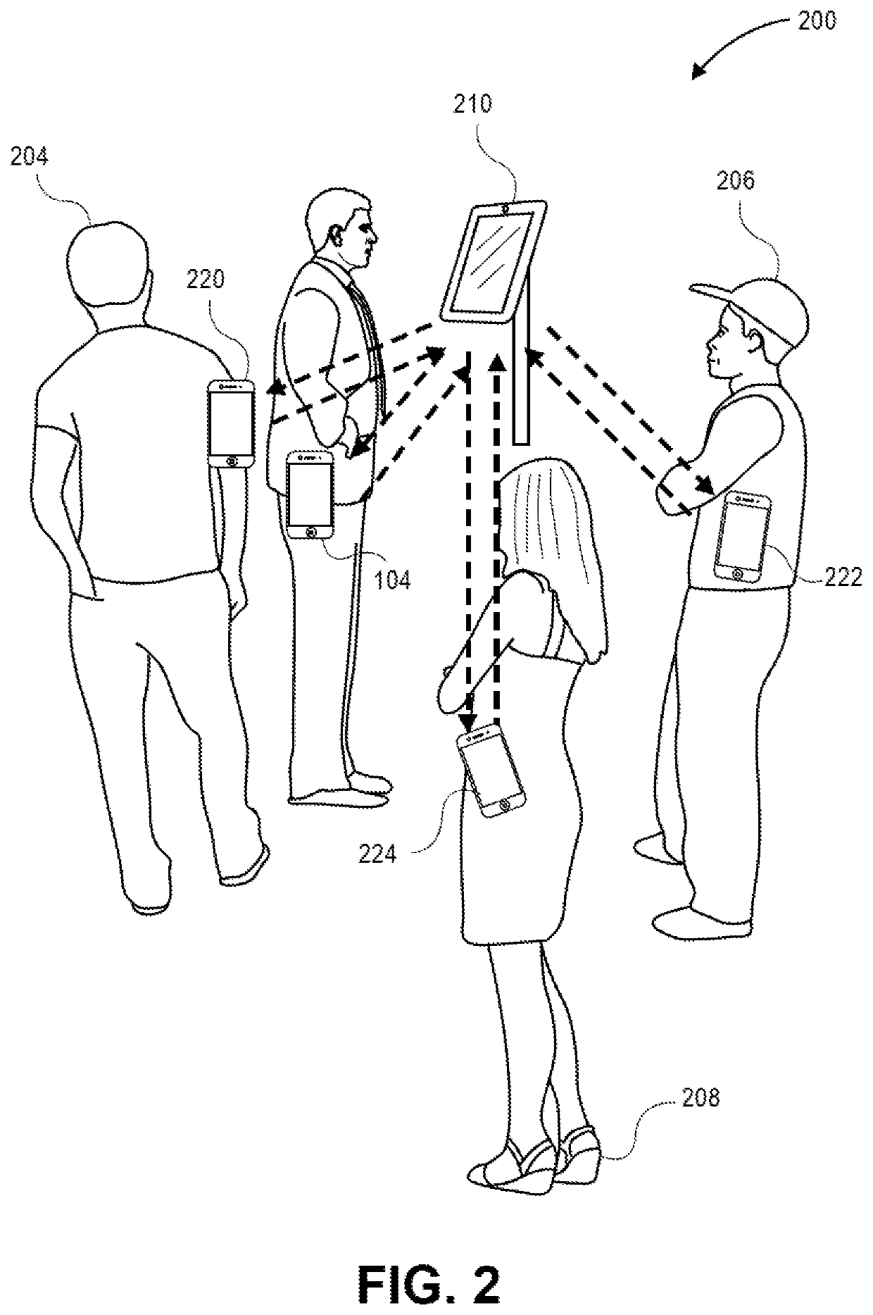 Wireless biometric authentication system and method