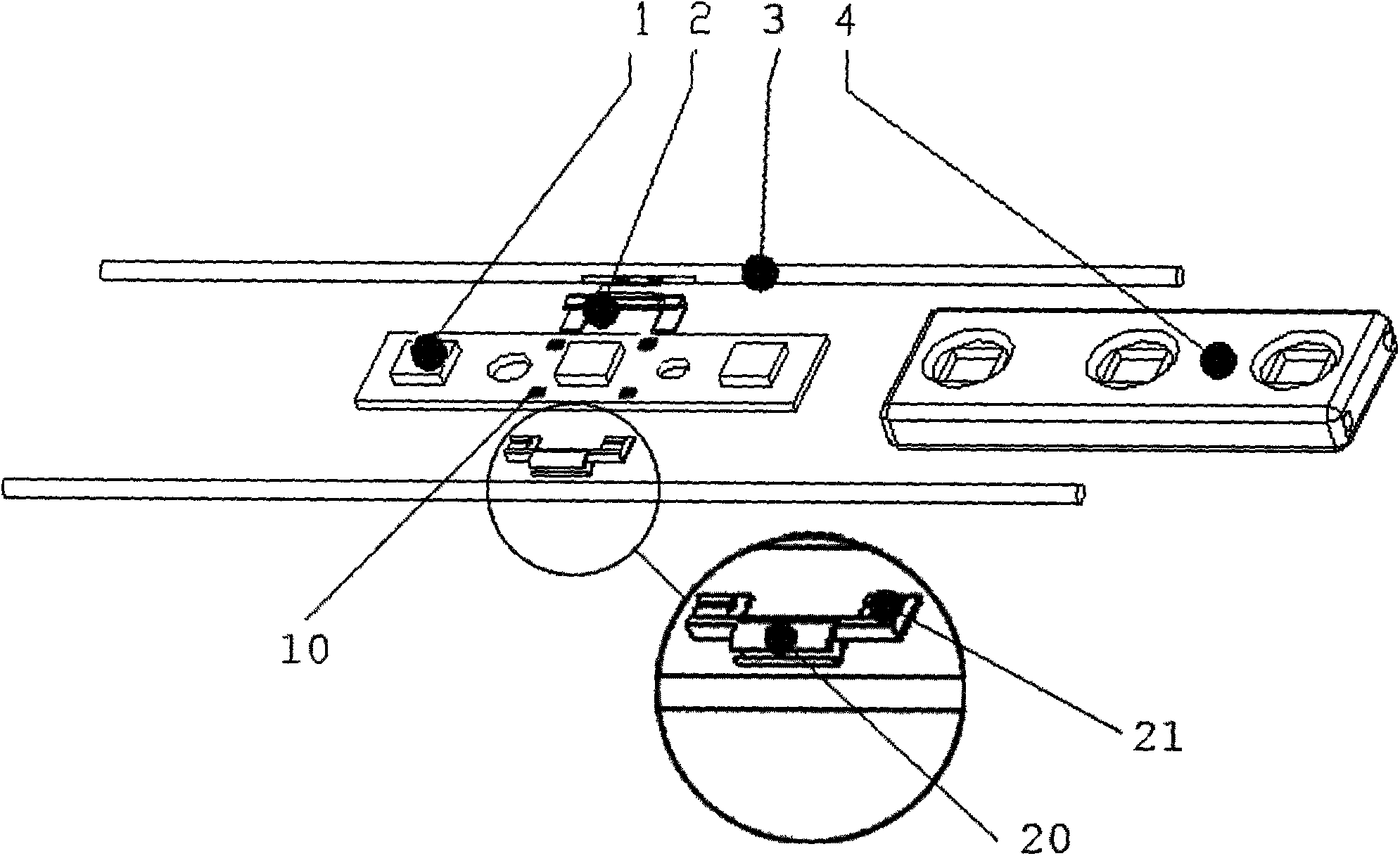 LED injection molding module