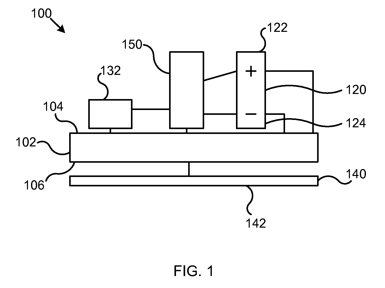 System for transmitting electrical current to a bodily tissue