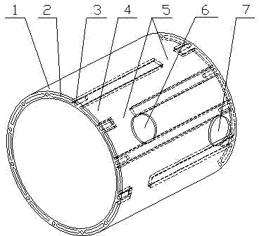 Water cooling motor casing and water passage sealing structure of water cooling motor casing