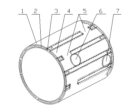 Water cooling motor casing and water passage sealing structure of water cooling motor casing