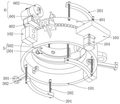 Automatic cleaning device for outer wall of wind generating set tower