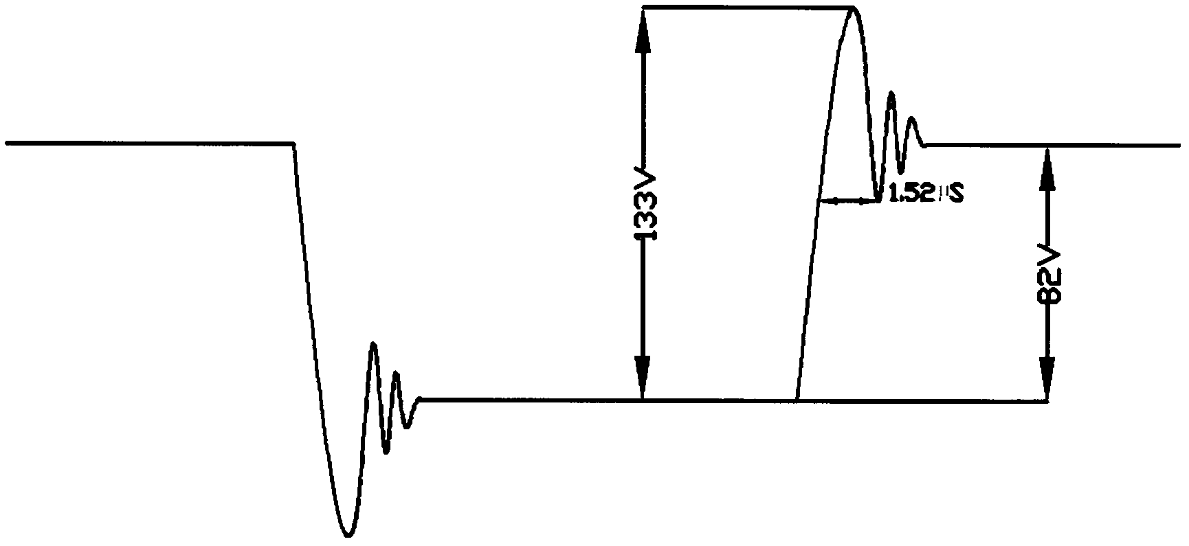 Coupling peak absorption circuit at input end of motor