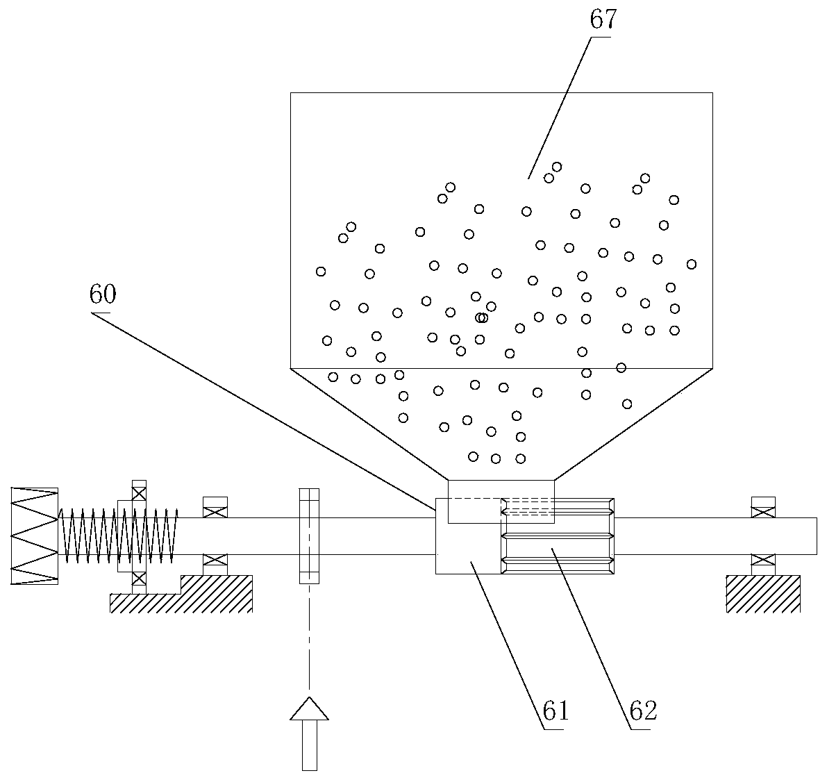 Walking self-propelled potato planting machine