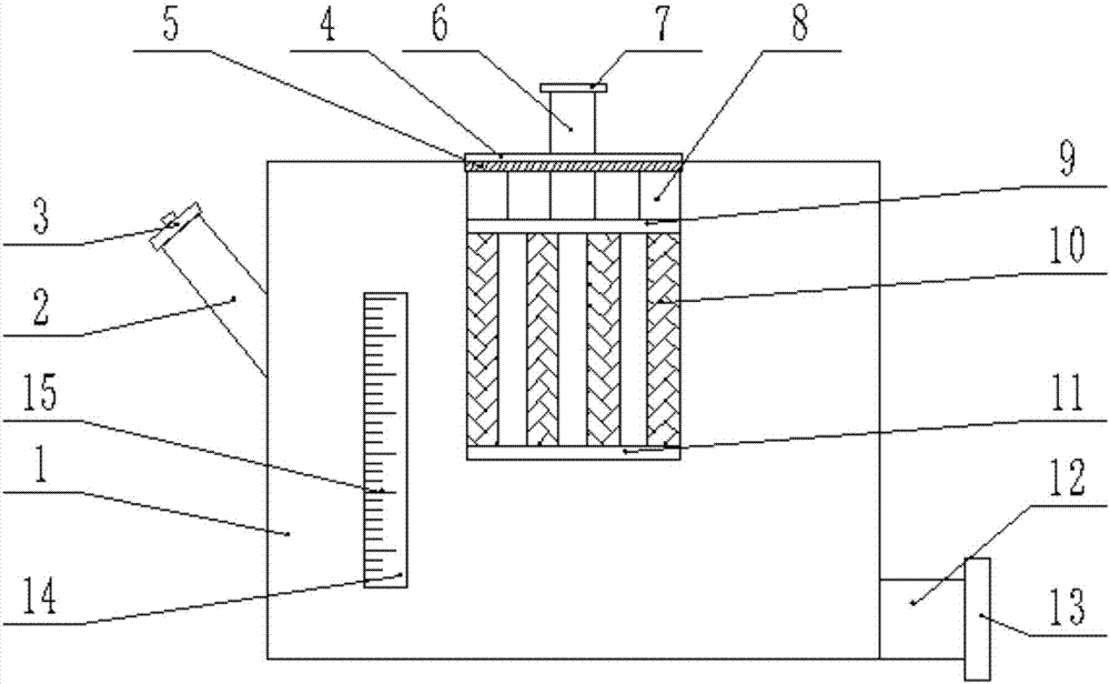 Hydraulic oil tank for tractor