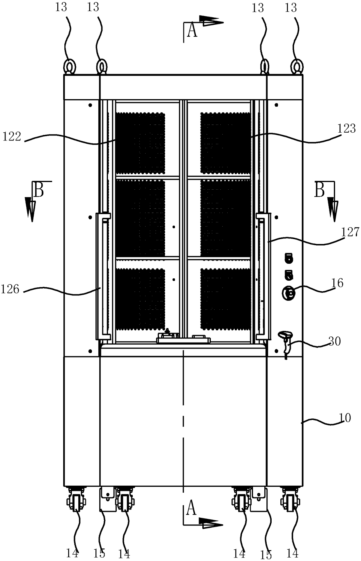 Mold loading station and using method thereof