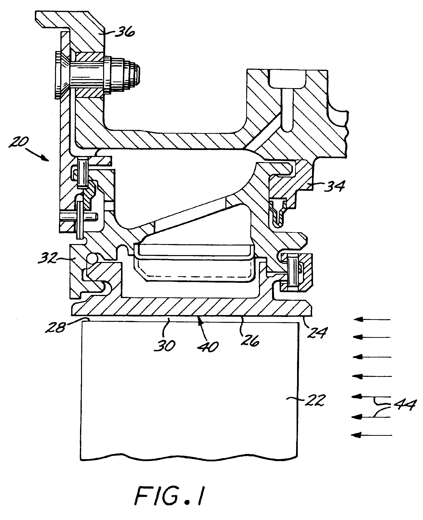 Method of repairing a stationary shroud of a gas turbine engine using plasma transferred arc welding