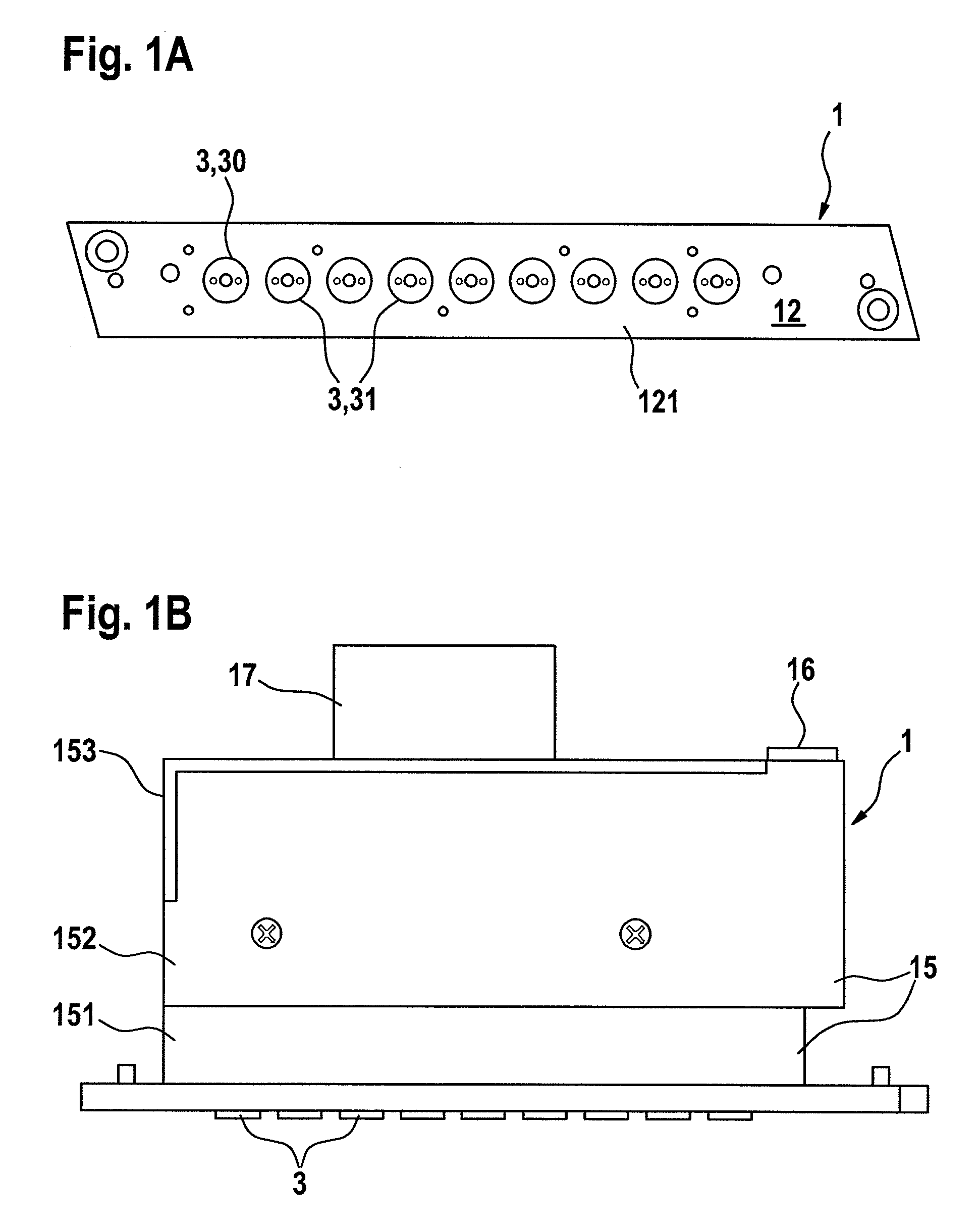 Valve device of an application device for applying fluid to a substrate, and applicator