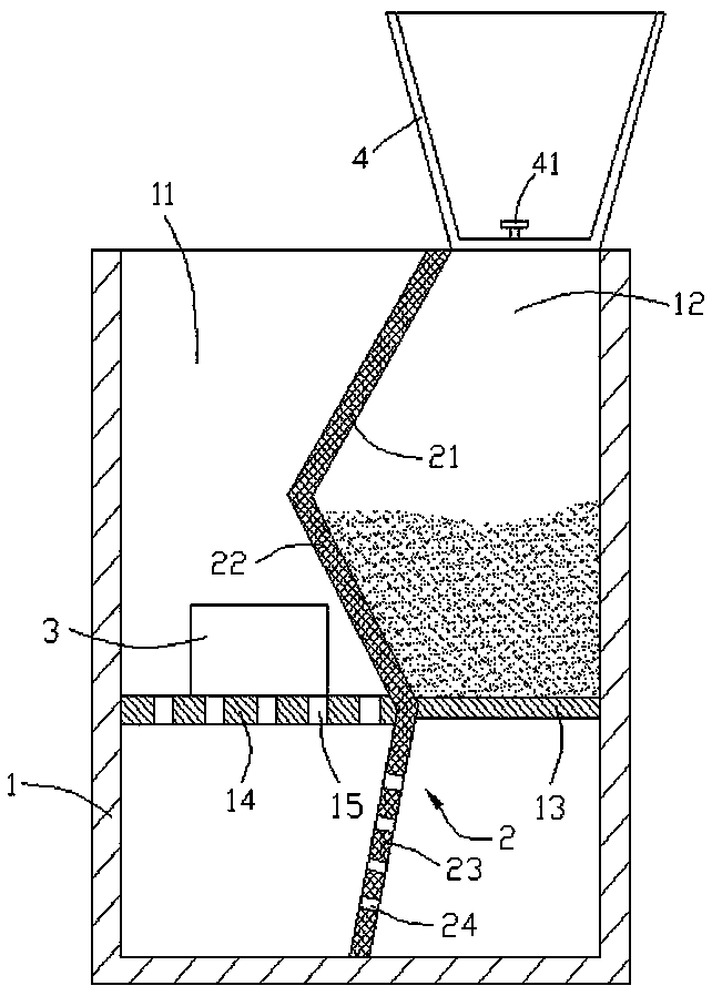 Preparation device of lithium manganate battery positive electrode material